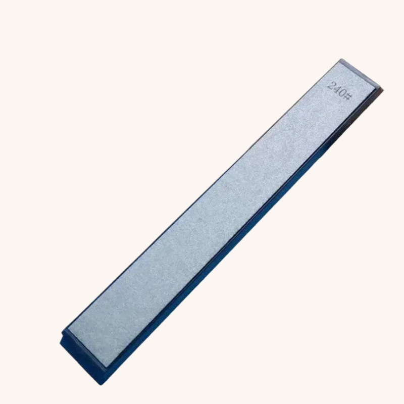 Pierre à aiguiser grain diamant professionnel pour couteaux 240# Aiguiseur Couteau