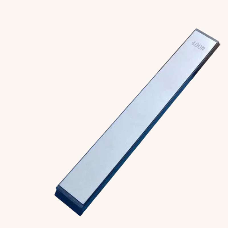 Pierre à aiguiser grain diamant professionnel pour couteaux 400# Aiguiseur Couteau