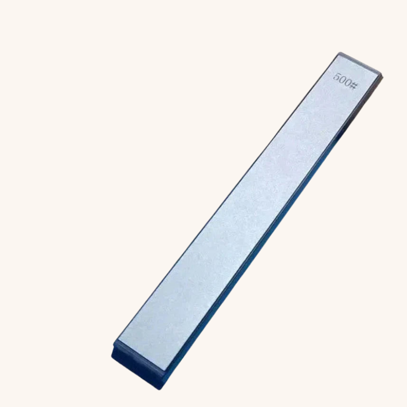 Pierre à aiguiser grain diamant professionnel pour couteaux 500# Aiguiseur Couteau