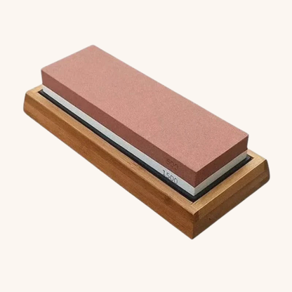 Pierre à aiguiser kit complet accessoirisé #600 #1500 Aiguiseur Couteau