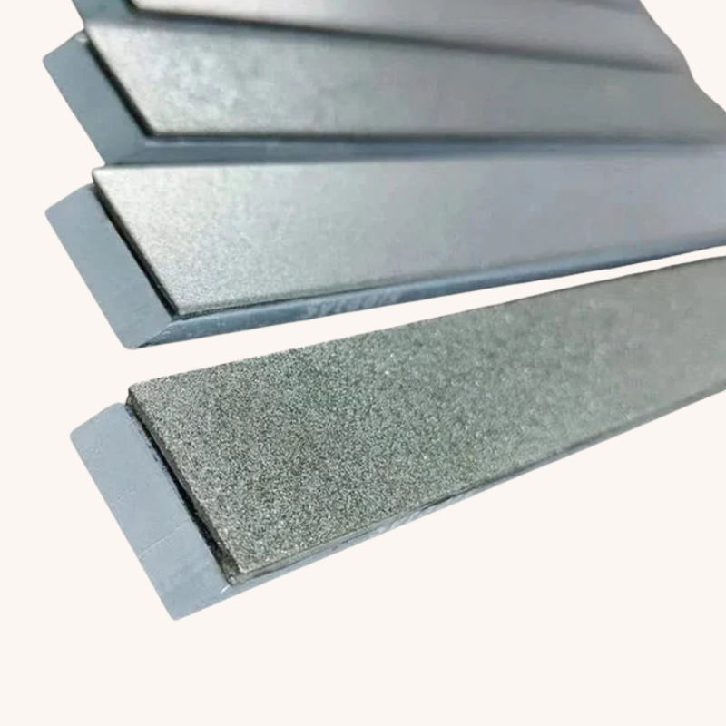 Pierres à aiguiser en grain type diamant lot de 8 Aiguiseur Couteau