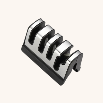 Tête en tungstène pour aiguiseur couteau manuel rouge 4 étapes Mon aiguiseur couteau